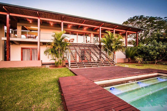 Ongoye View Residence Mtunzini Kwazulu Natal South Africa House, Building, Architecture, Palm Tree, Plant, Nature, Wood, Swimming Pool