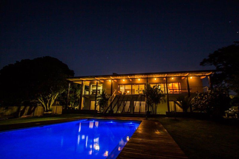 Ongoye View Residence Mtunzini Kwazulu Natal South Africa Colorful, House, Building, Architecture, Palm Tree, Plant, Nature, Wood, Swimming Pool