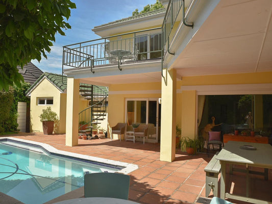 On Pinewood Guest House Newlands Cape Town Western Cape South Africa Balcony, Architecture, House, Building, Palm Tree, Plant, Nature, Wood, Swimming Pool