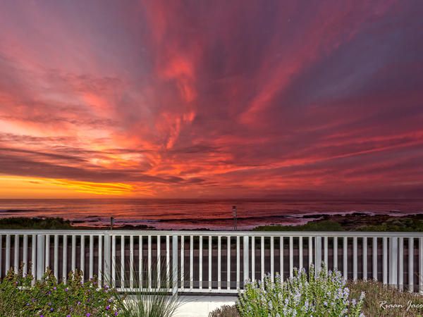 Ons C Huis Perlemoen Bay Gansbaai Western Cape South Africa Beach, Nature, Sand, Sky, Sunset