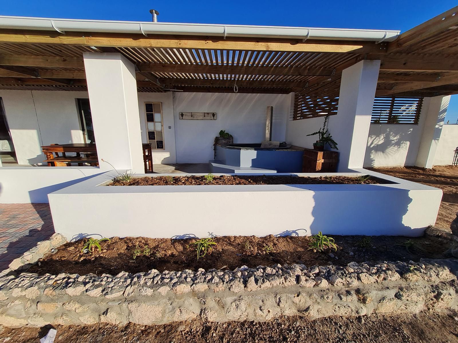 Oorgenoeg In Langebaan Long Acres Country Estate Langebaan Western Cape South Africa House, Building, Architecture, Palm Tree, Plant, Nature, Wood