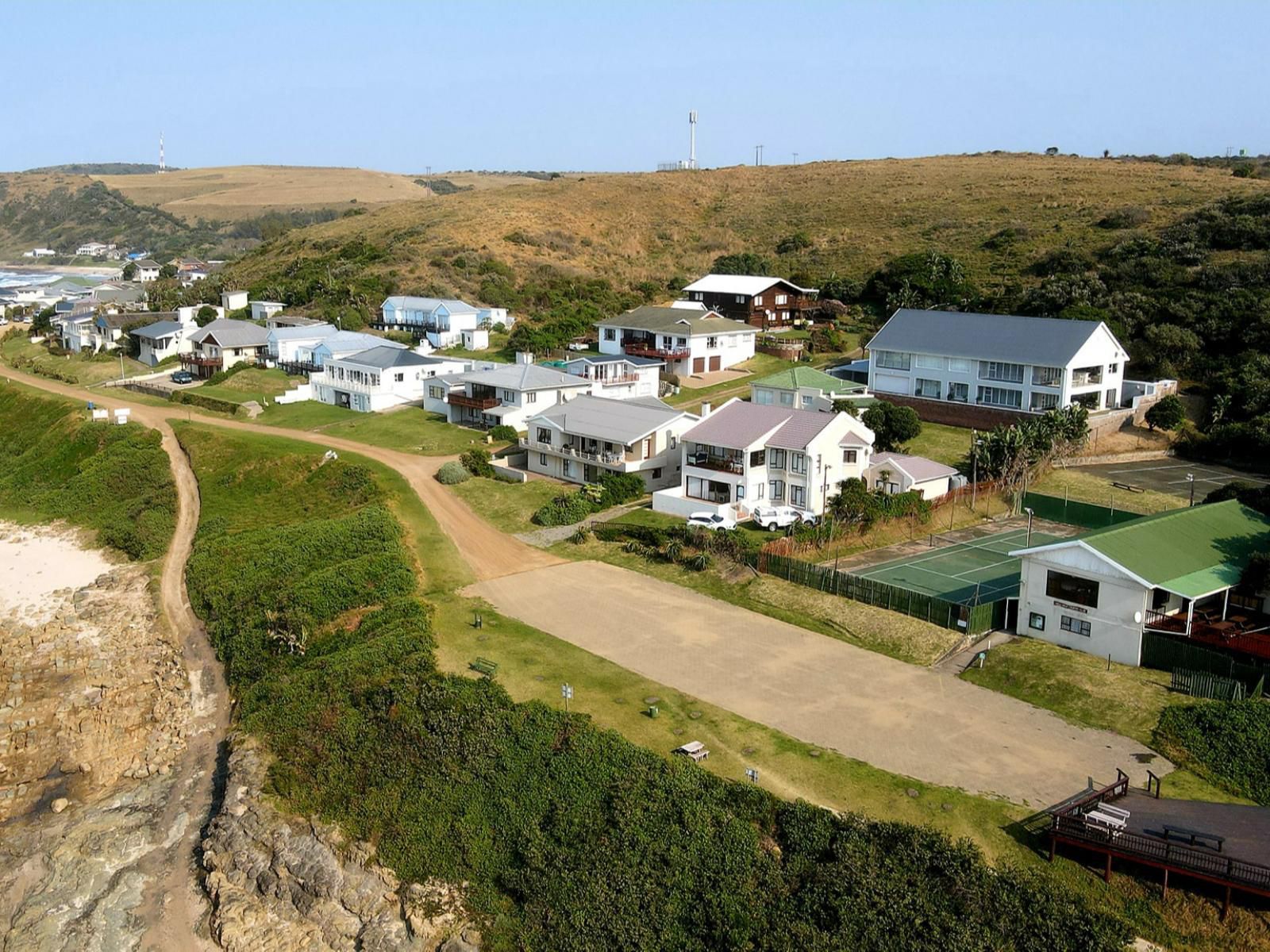 Oppieplaas Bandb Haga Haga Eastern Cape South Africa Complementary Colors, Cliff, Nature, House, Building, Architecture, Aerial Photography