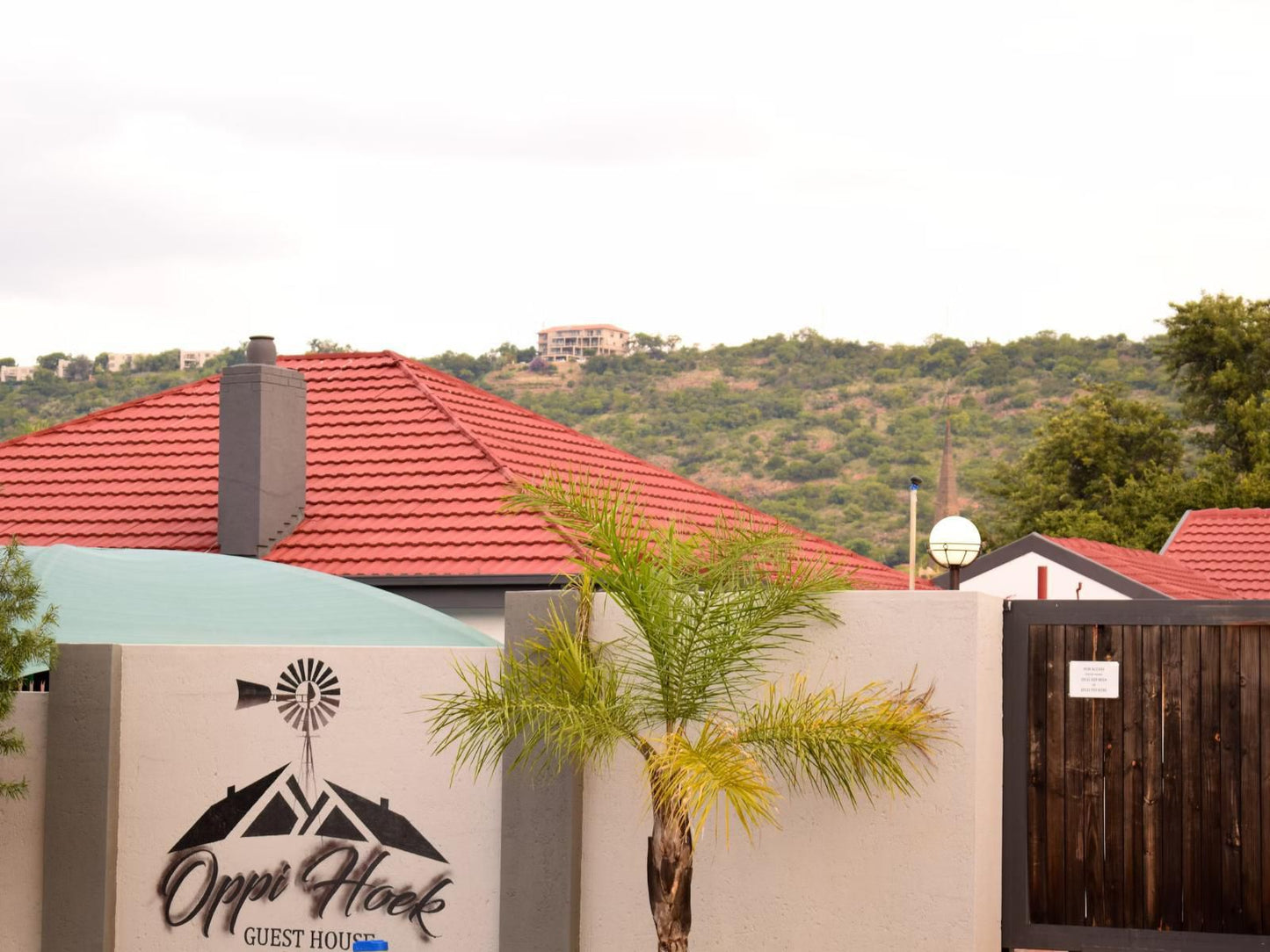 Oppi Hoek Guesthouse Riviera Pretoria Tshwane Gauteng South Africa Building, Architecture, House, Palm Tree, Plant, Nature, Wood