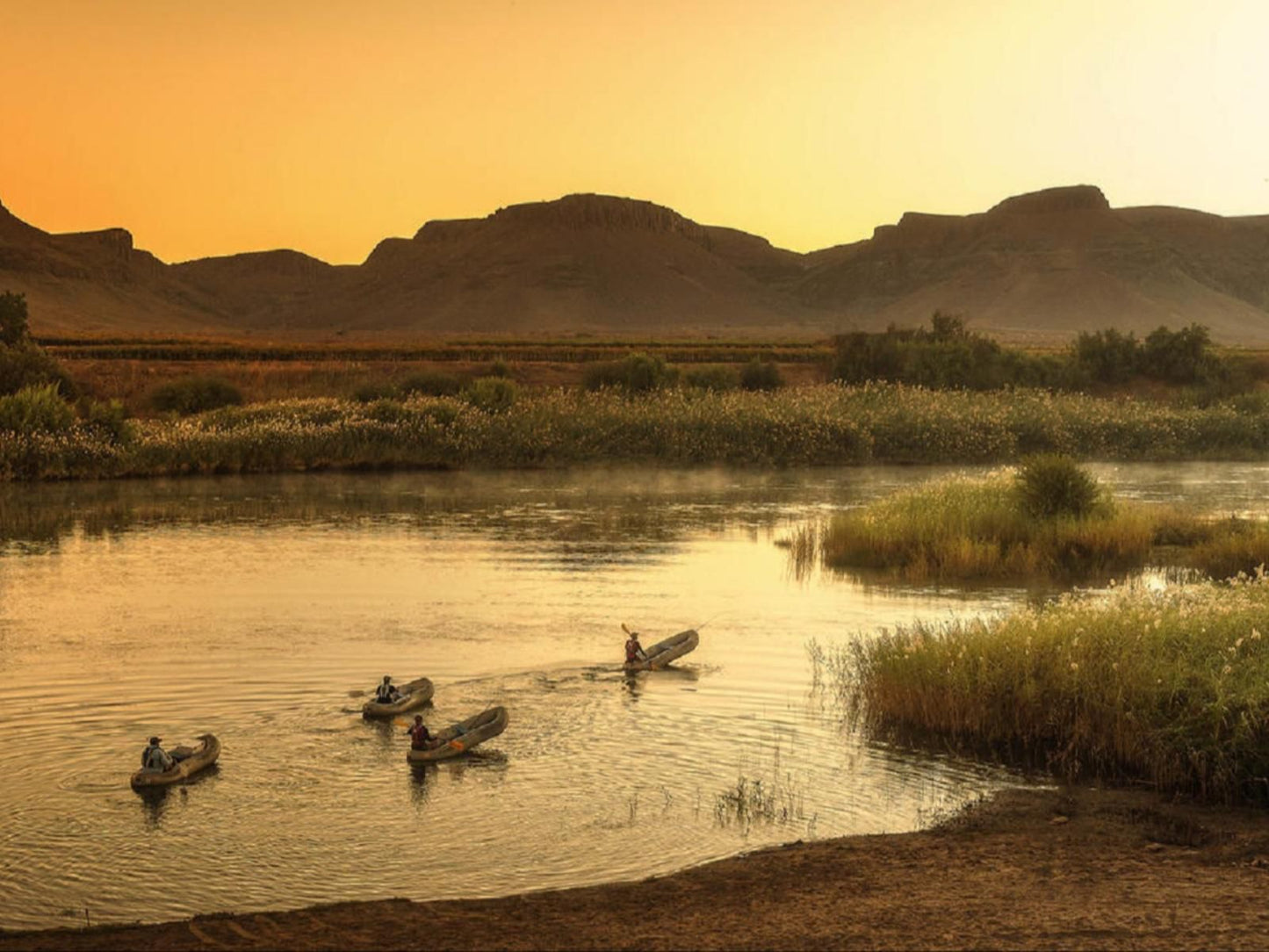 Orange River Rafting Lodge By Country Hotels, Sepia Tones, Desert, Nature, Sand