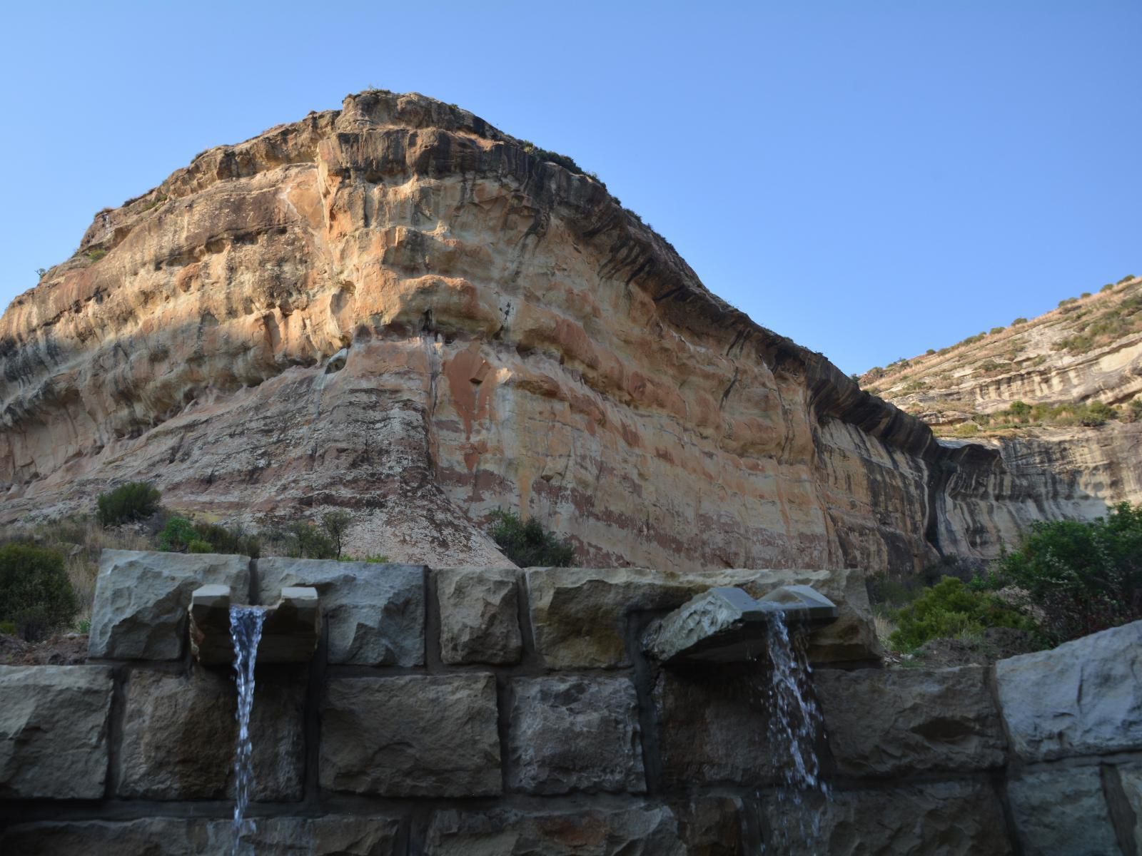 Oranje Guest Farm Fouriesburg Free State South Africa Canyon, Nature, Cliff, Stone Texture, Texture