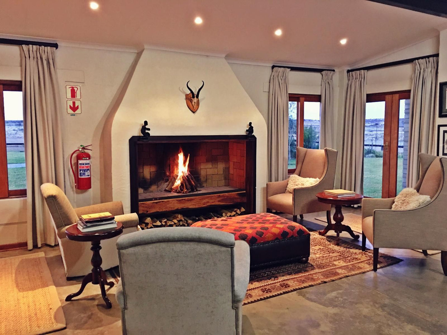 Otterskloof Private Game Reserve Philippolis Free State South Africa Fire, Nature, Living Room