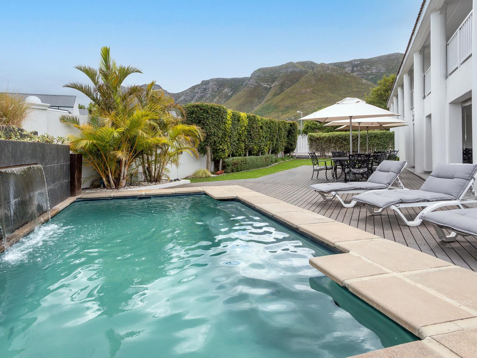 Oude Schuur Boutique Guesthouse Onrus Hermanus Western Cape South Africa House, Building, Architecture, Palm Tree, Plant, Nature, Wood, Swimming Pool