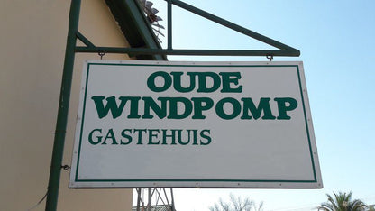 Oude Windpomp Griekwastad Northern Cape South Africa Sign, Text