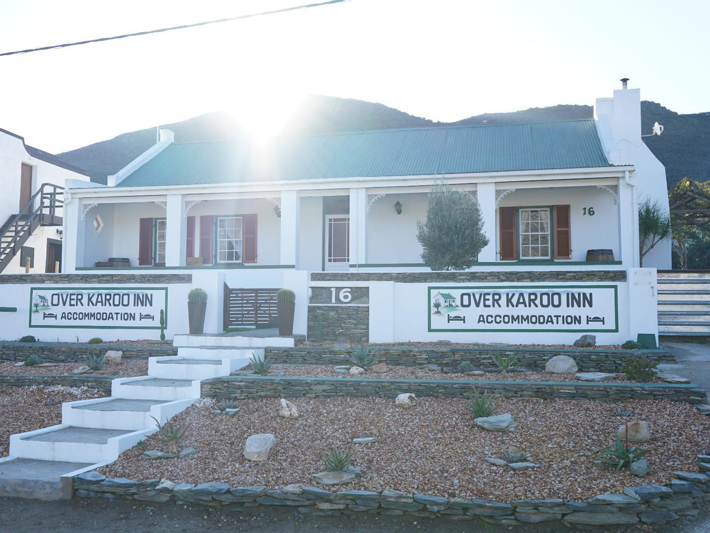 Over Karoo Inn, House, Building, Architecture, Sign, Window, Cemetery, Religion, Grave