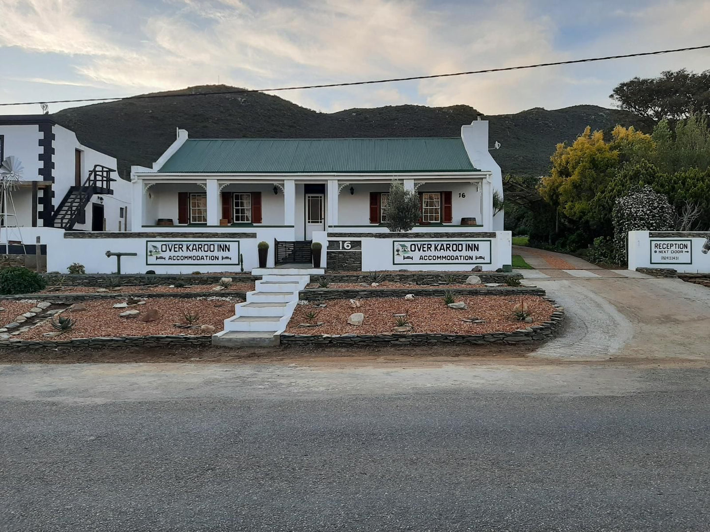 Over Karoo Inn, House, Building, Architecture, Sign, Highland, Nature