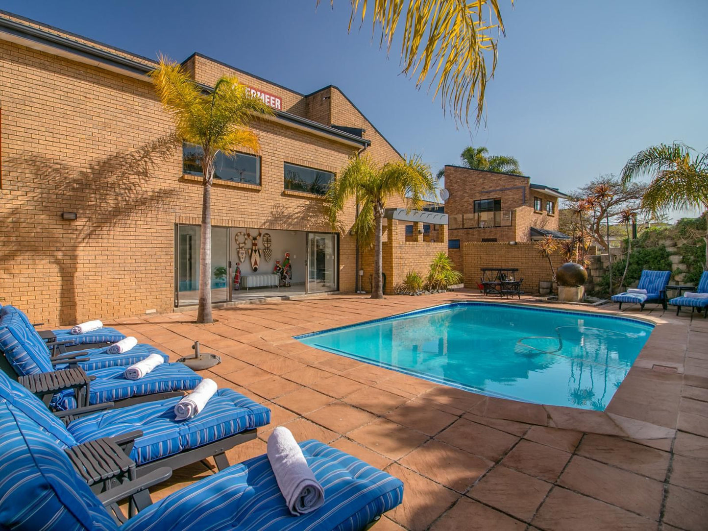 Overmeer Guest House Knysna Heights Knysna Western Cape South Africa Complementary Colors, House, Building, Architecture, Palm Tree, Plant, Nature, Wood, Swimming Pool