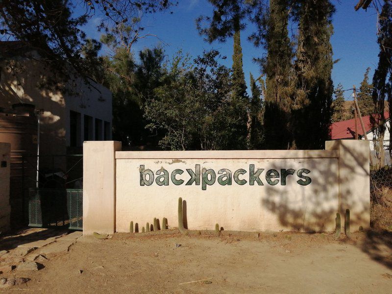 Owlhouse Backpackers Nieu Bethesda Eastern Cape South Africa Sign, Text