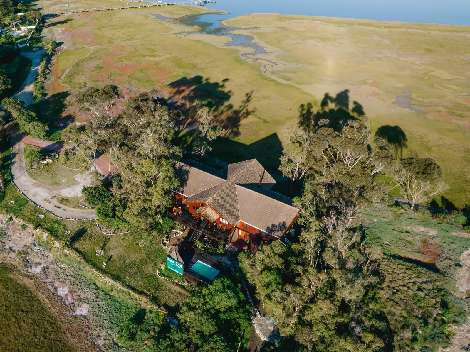 Oyster Creek Villa The Point Knysna Western Cape South Africa Island, Nature, Aerial Photography