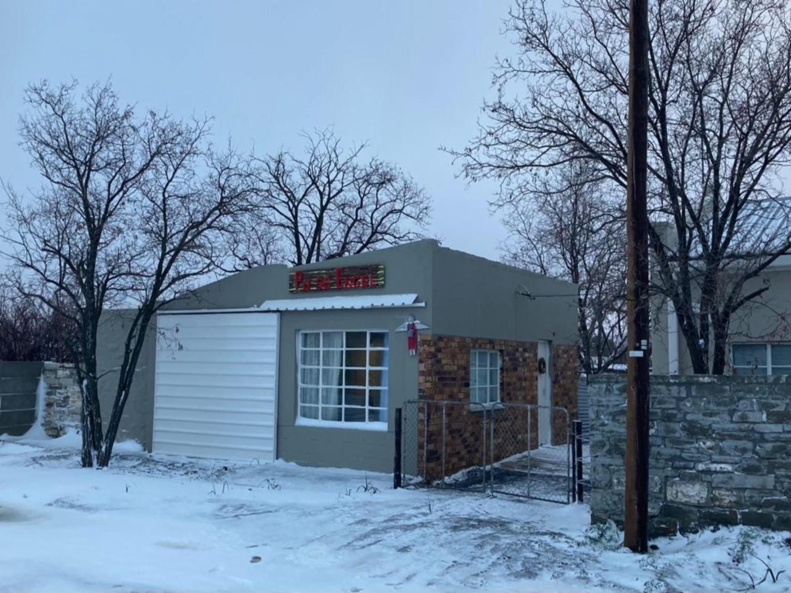 Pa Se Engel Oppie Plaas Sutherland Northern Cape South Africa Cabin, Building, Architecture, Snow, Nature, Winter