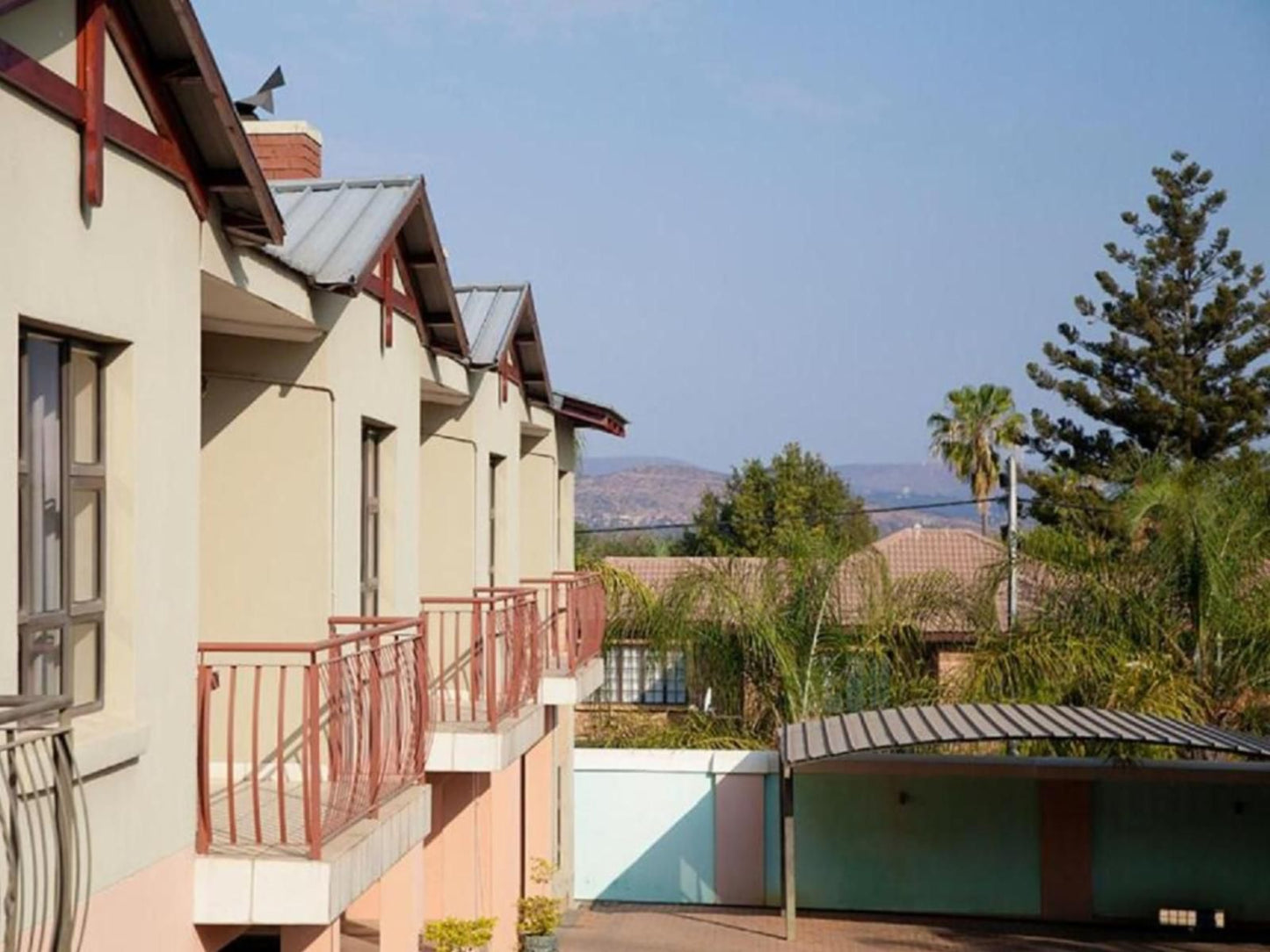 Palm Valley Inn Hartbeespoort North West Province South Africa Complementary Colors, Balcony, Architecture, House, Building, Palm Tree, Plant, Nature, Wood