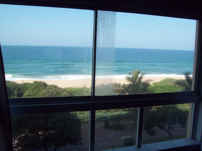 Panoramic Beach And Sea View Amanzimtoti Kwazulu Natal South Africa Beach, Nature, Sand, Palm Tree, Plant, Wood, Framing, Ocean, Waters