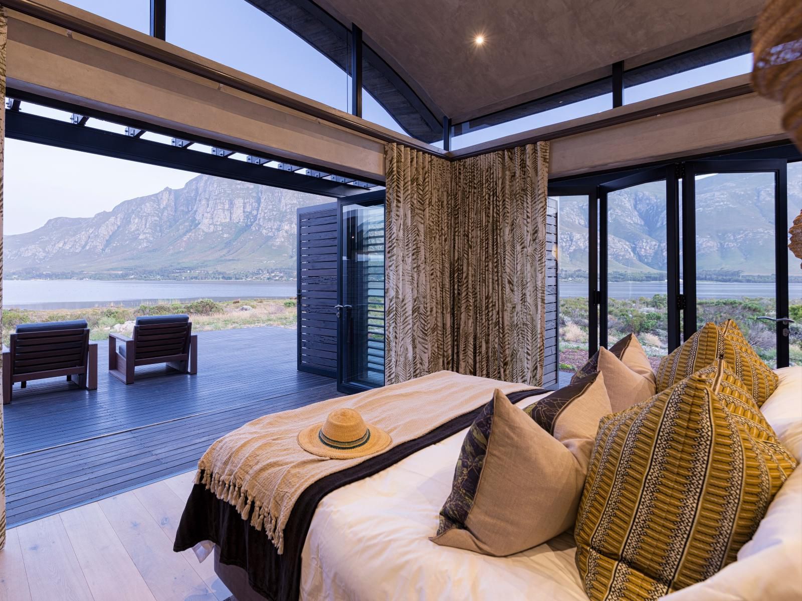 Perivoli Lagoon House Stanford Western Cape South Africa Complementary Colors, Mountain, Nature, Bedroom