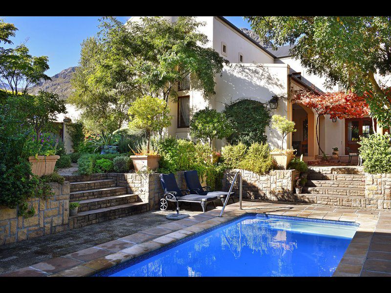 Petit Plaisir Cottage Franschhoek Western Cape South Africa House, Building, Architecture, Garden, Nature, Plant, Swimming Pool