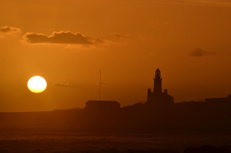 Petite Struisbaai Western Cape South Africa Colorful, Beach, Nature, Sand, Building, Architecture, Lighthouse, Tower, Sky, Sunset