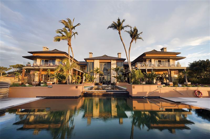 Pezula Hotel Sparrebosch Knysna Western Cape South Africa Beach, Nature, Sand, House, Building, Architecture, Palm Tree, Plant, Wood, Swimming Pool