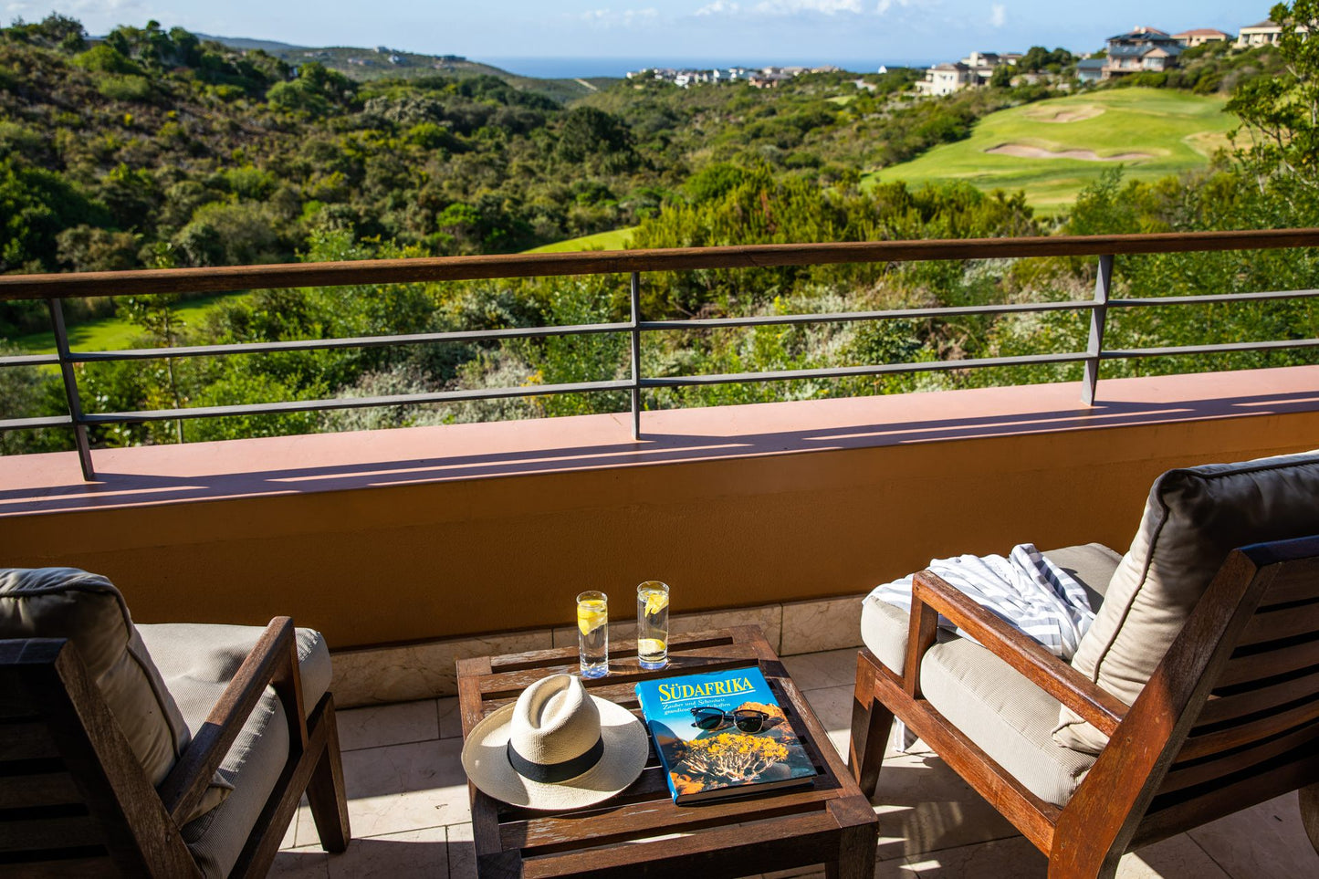 Pezula Hotel Sparrebosch Knysna Western Cape South Africa Balcony, Architecture, Beach, Nature, Sand, Palm Tree, Plant, Wood, Ball Game, Sport