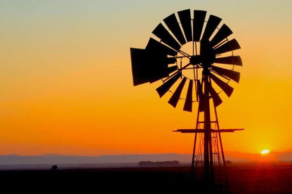 Pikkie Cottage Saldanha Western Cape South Africa Colorful, Silhouette, Windmill, Building, Architecture, Lowland, Nature