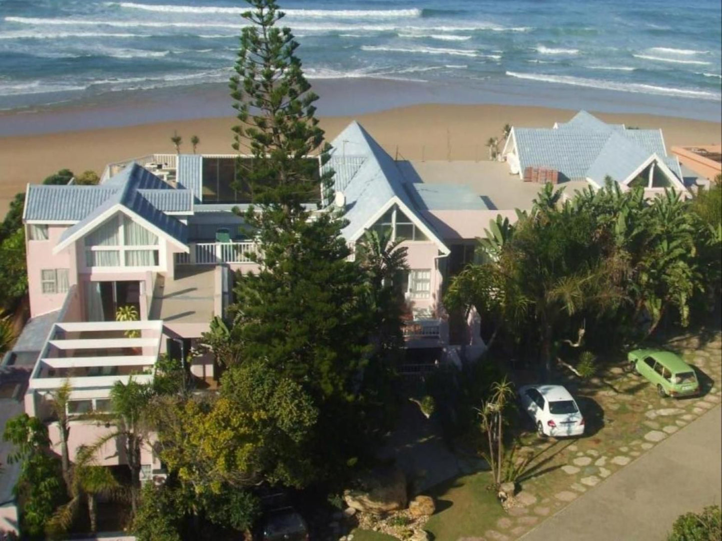 Pink Lodge Wilderness Western Cape South Africa Beach, Nature, Sand, Building, Architecture, Palm Tree, Plant, Wood