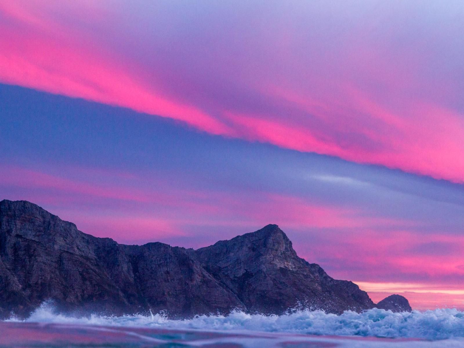 Pitstop Lodge Gordons Bay Western Cape South Africa Beach, Nature, Sand, Sunset, Sky