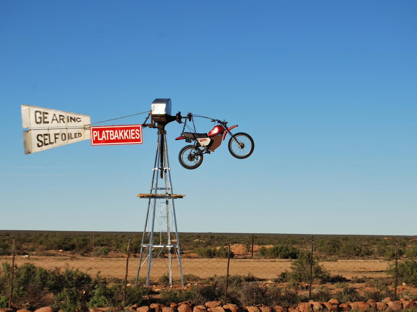 Platbakkies Farm Retreat, Bicycle, Vehicle, Sign, Cycling, Sport