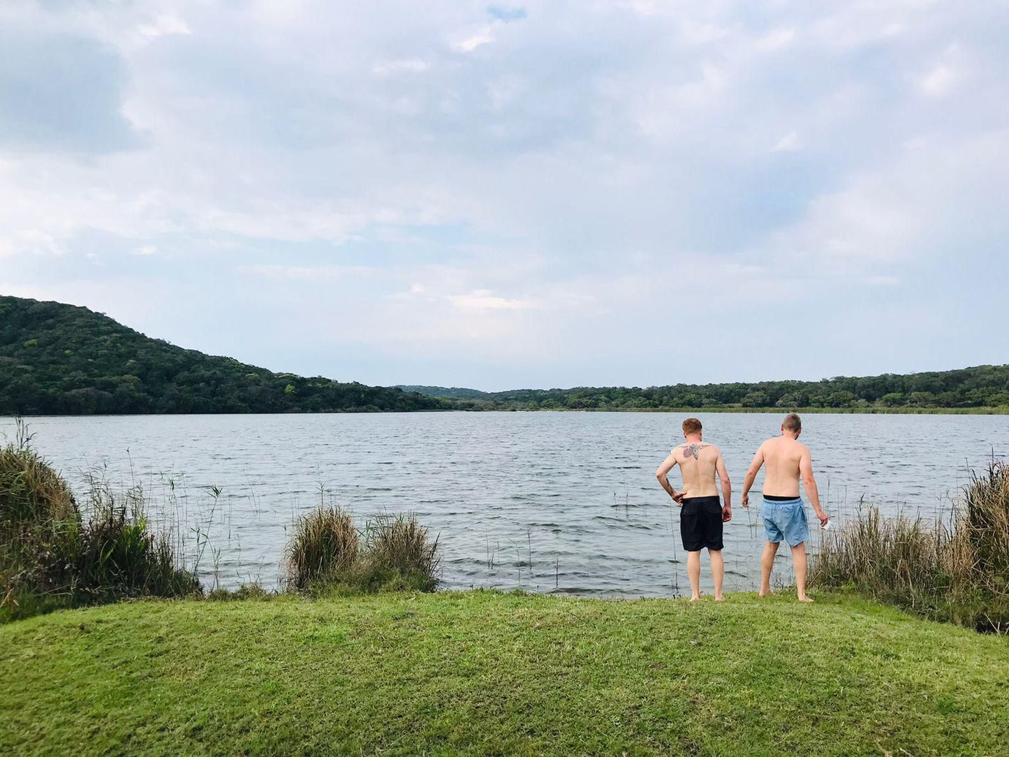 Ponta Membene, Lake, Nature, Waters, Person