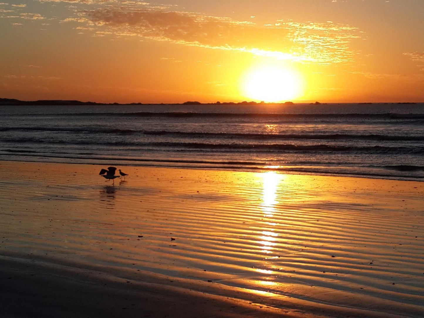 Potters Rest Mosselbank Paternoster Western Cape South Africa Beach, Nature, Sand, Sky, Ocean, Waters, Sunset