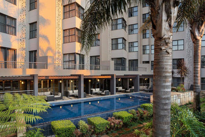 Premier Hotel Or Tambo Kempton Park Cbd Johannesburg Gauteng South Africa Balcony, Architecture, House, Building, Palm Tree, Plant, Nature, Wood, Swimming Pool