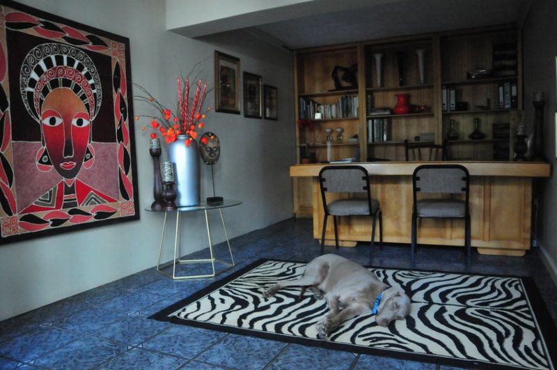 Purple Zebra Guest House Nelspruit Mpumalanga South Africa Dog, Mammal, Animal, Pet, Living Room