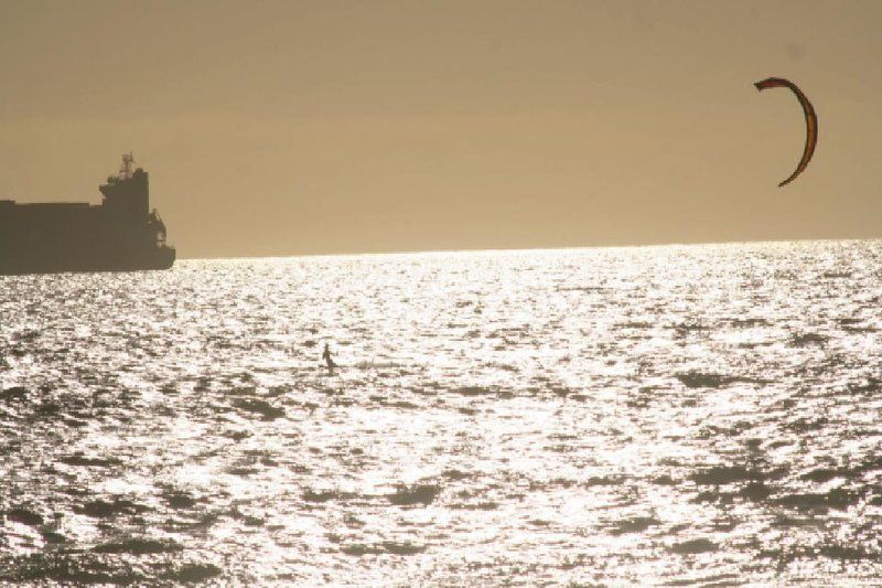 2 Nights 3 Days Of Kite Surfing Lessons Blouberg Cape Town Western Cape South Africa Sepia Tones, Ocean, Nature, Waters, Sunset, Sky