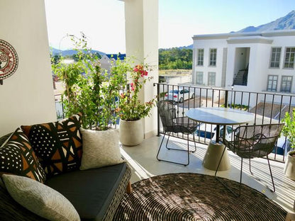 Rainbow Residence Franschhoek Western Cape South Africa Balcony, Architecture, House, Building, Garden, Nature, Plant, Living Room