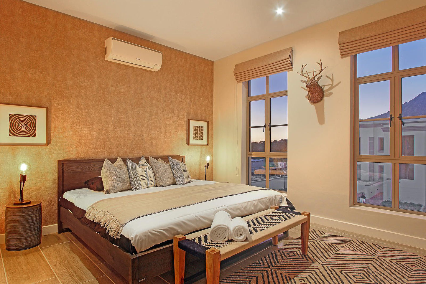 Rainbow Residence Franschhoek Western Cape South Africa Bedroom