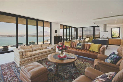 Red Rock Ocean View Villa Mountainside Gordons Bay Western Cape South Africa Living Room