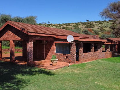 Red Sands Country Lodge Kuruman Northern Cape South Africa Complementary Colors, Cabin, Building, Architecture, Cactus, Plant, Nature, House, Desert, Sand, Framing