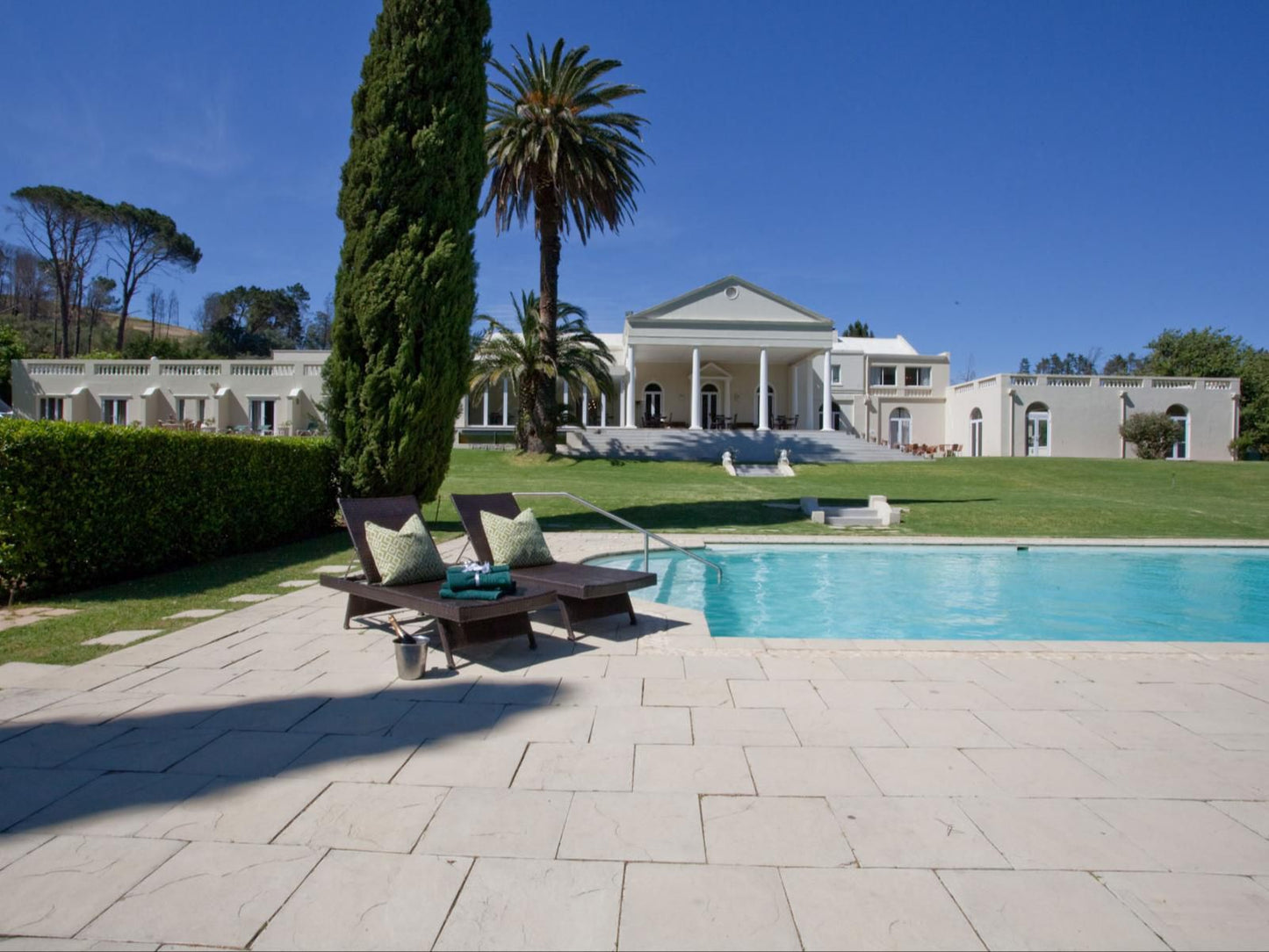 Retreat At Waterfall Valley, House, Building, Architecture, Palm Tree, Plant, Nature, Wood, Swimming Pool