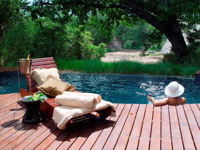 Rhino Post Safari Lodge Rhino Walking Safaris South Kruger Park Mpumalanga South Africa Swimming Pool