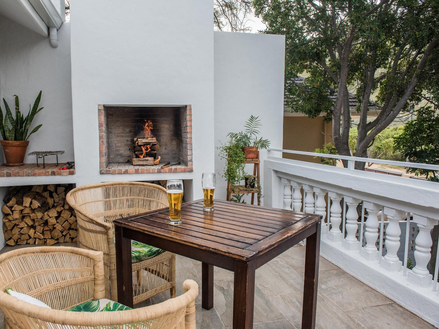 Ridge House Hermanus Western Cape South Africa Fireplace, Living Room