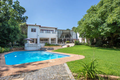 Riverclub Boutique Guesthouse Bryanston Johannesburg Gauteng South Africa Complementary Colors, House, Building, Architecture, Palm Tree, Plant, Nature, Wood, Garden, Swimming Pool