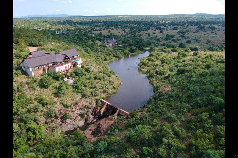 Kanaan Mabalingwe Mabalingwe Nature Reserve Bela Bela Warmbaths Limpopo Province South Africa River, Nature, Waters, Aerial Photography