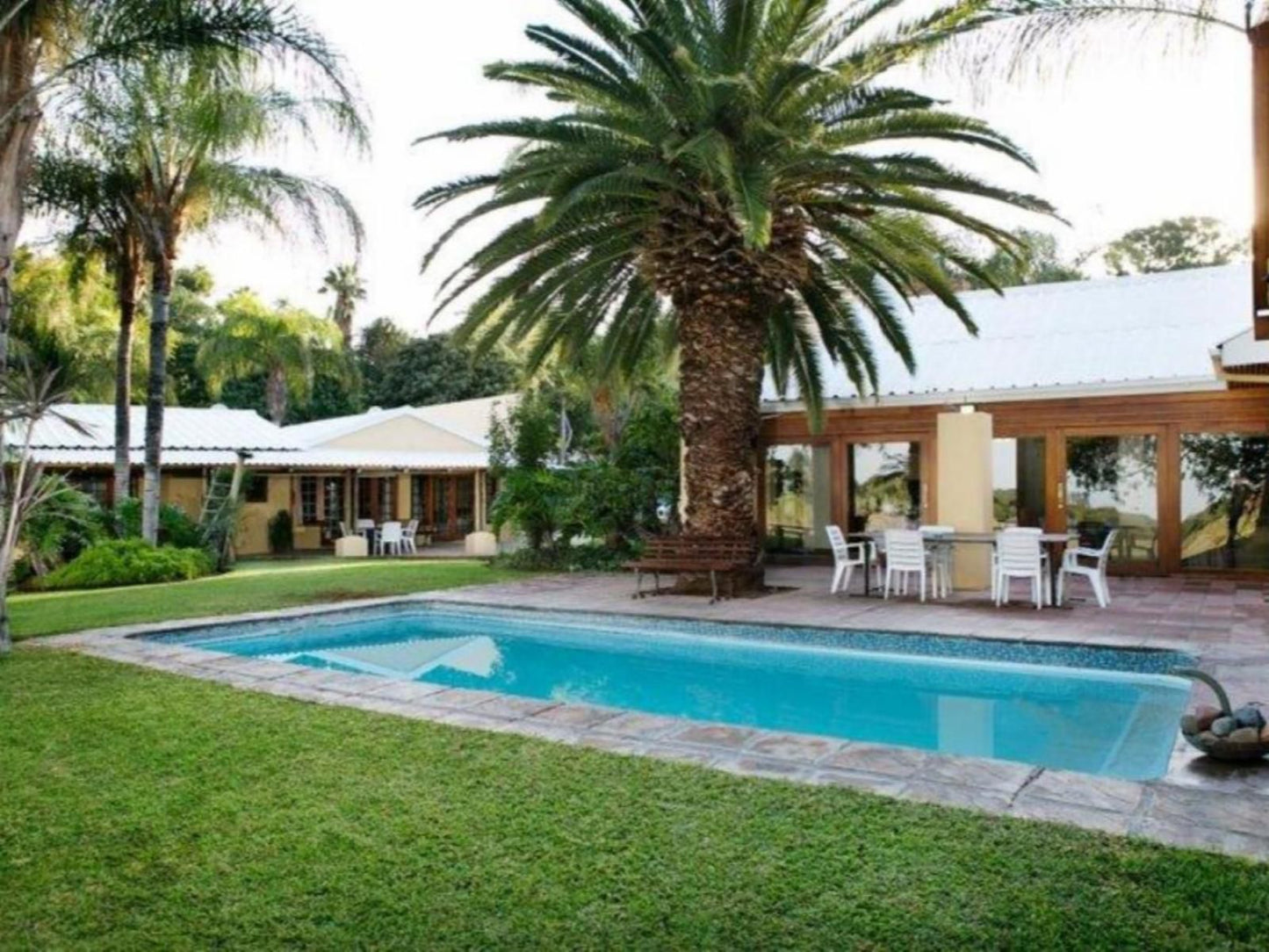 River Bank Lodge Upington Northern Cape South Africa House, Building, Architecture, Palm Tree, Plant, Nature, Wood, Swimming Pool