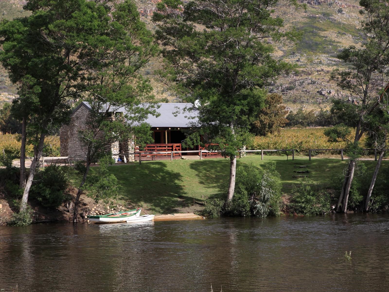 River Edge Accommodation Bainskloof Western Cape South Africa Boat, Vehicle, Bridge, Architecture, Canoe, River, Nature, Waters