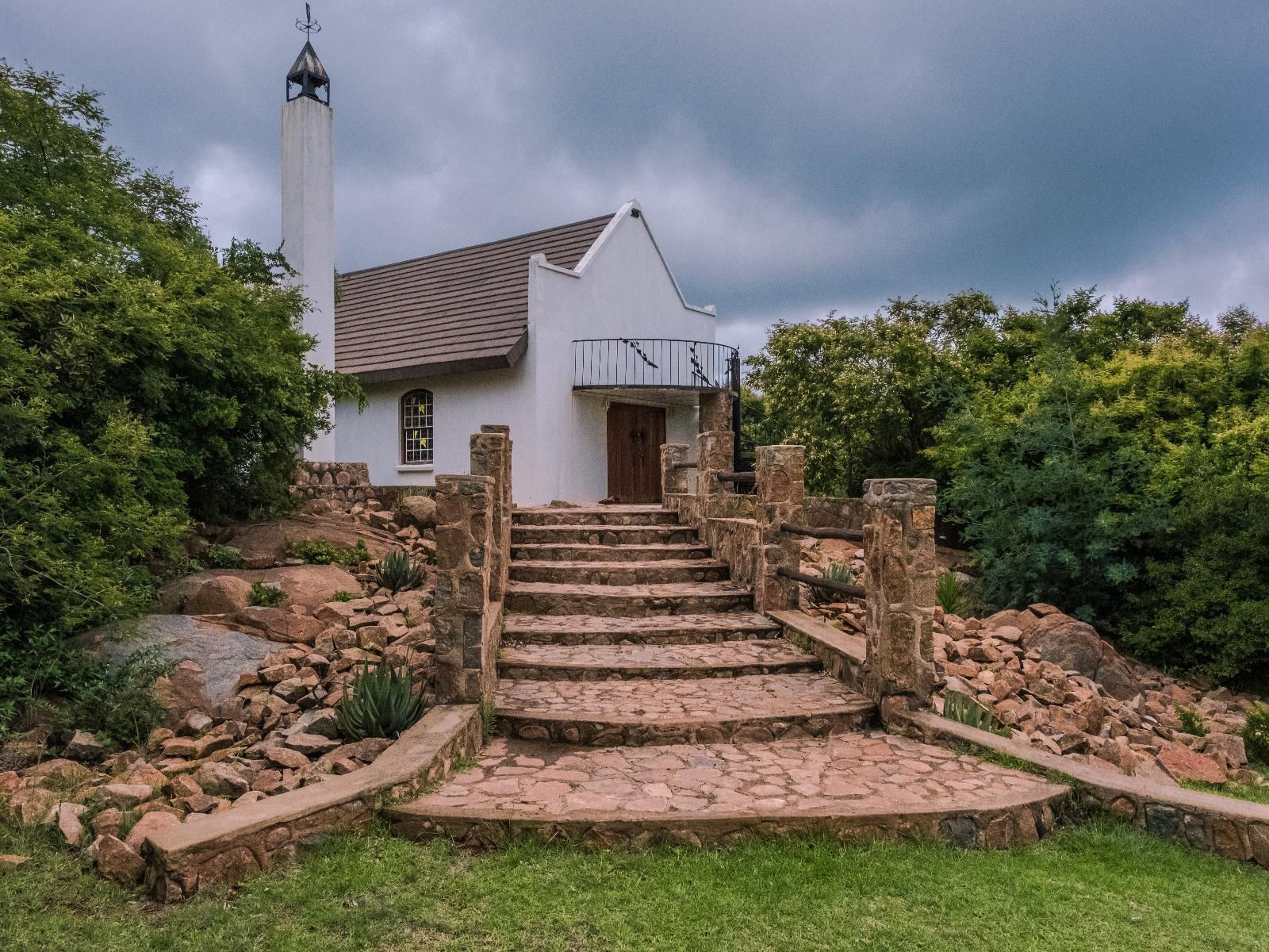 Riverman Cabin Dullstroom Mpumalanga South Africa Stairs, Architecture, Church, Building, Religion