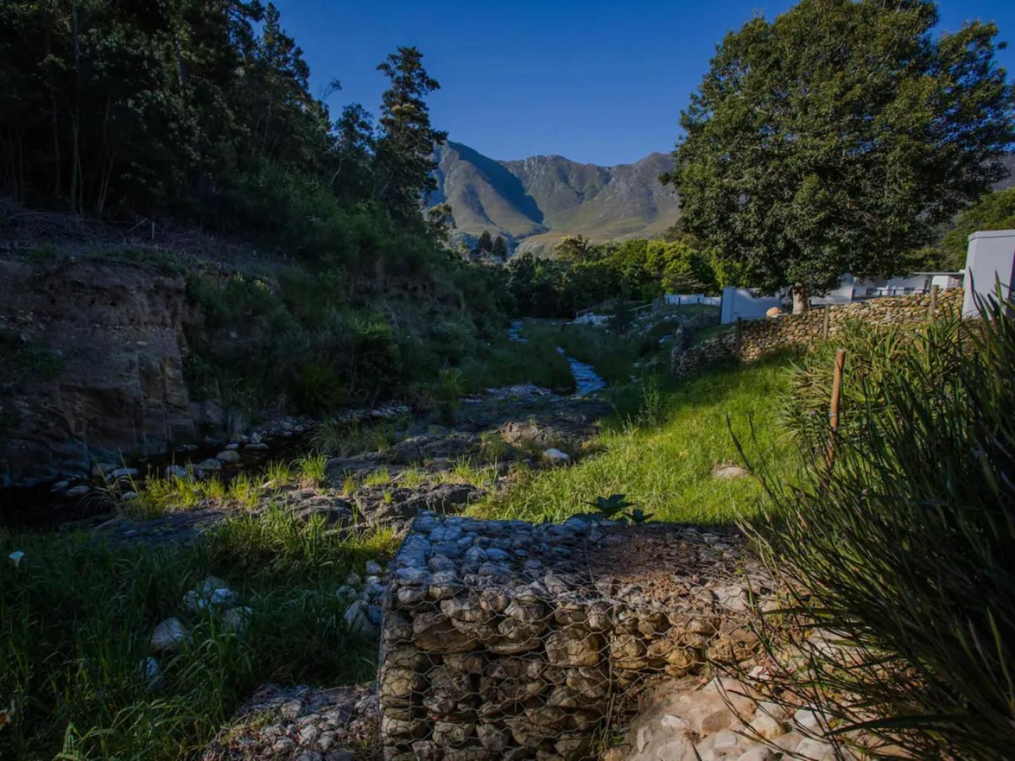 Riverside Country House, Mountain, Nature, Ruin, Architecture, Highland