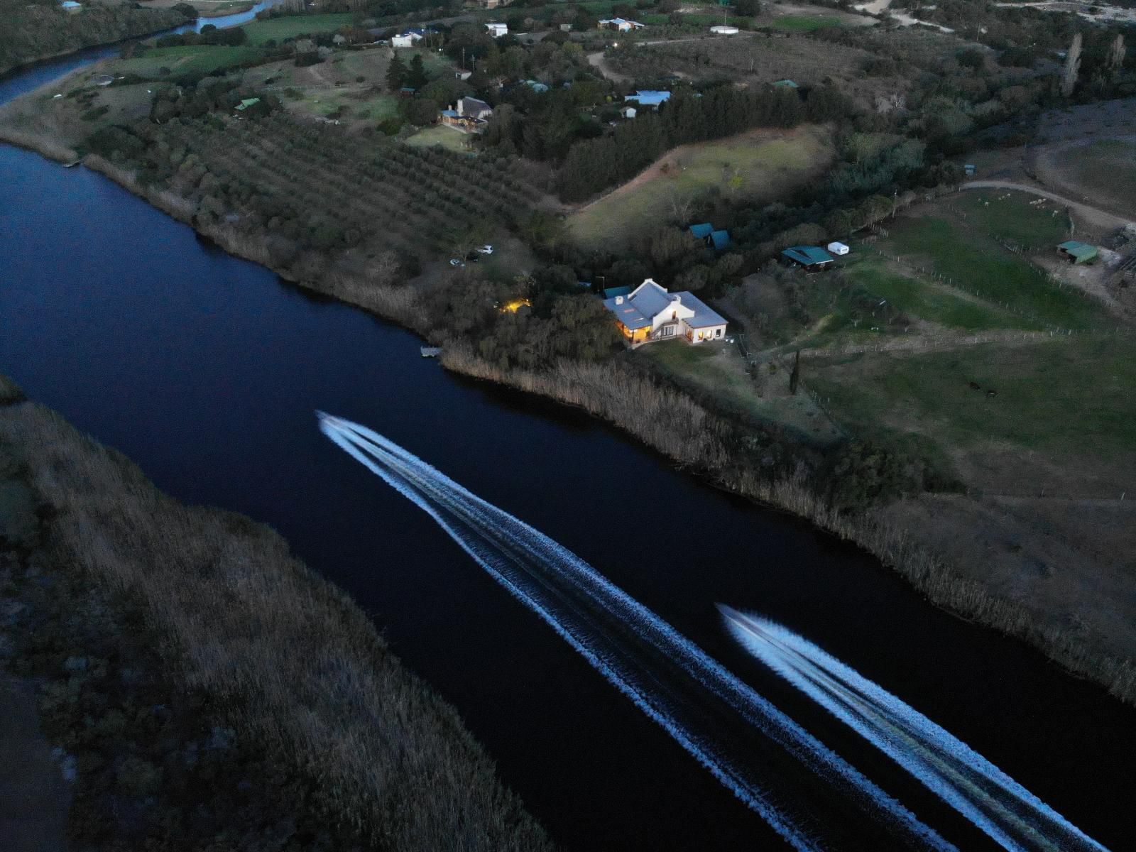 Riversong Farm Still Bay West Stilbaai Western Cape South Africa Bridge, Architecture, River, Nature, Waters, Aerial Photography