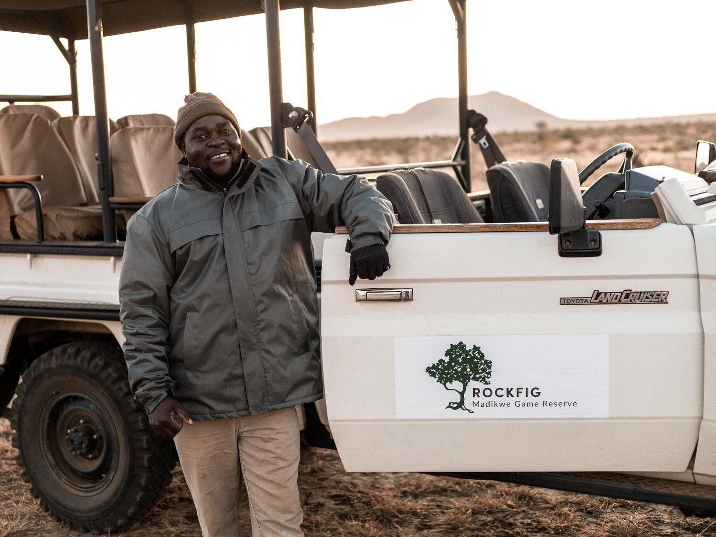 Rockfig Lodge Madikwe, Face, Person, One Face, Desert, Nature, Sand, Frontal Face, Male, Adult, Eyes Open, Smile, Beard