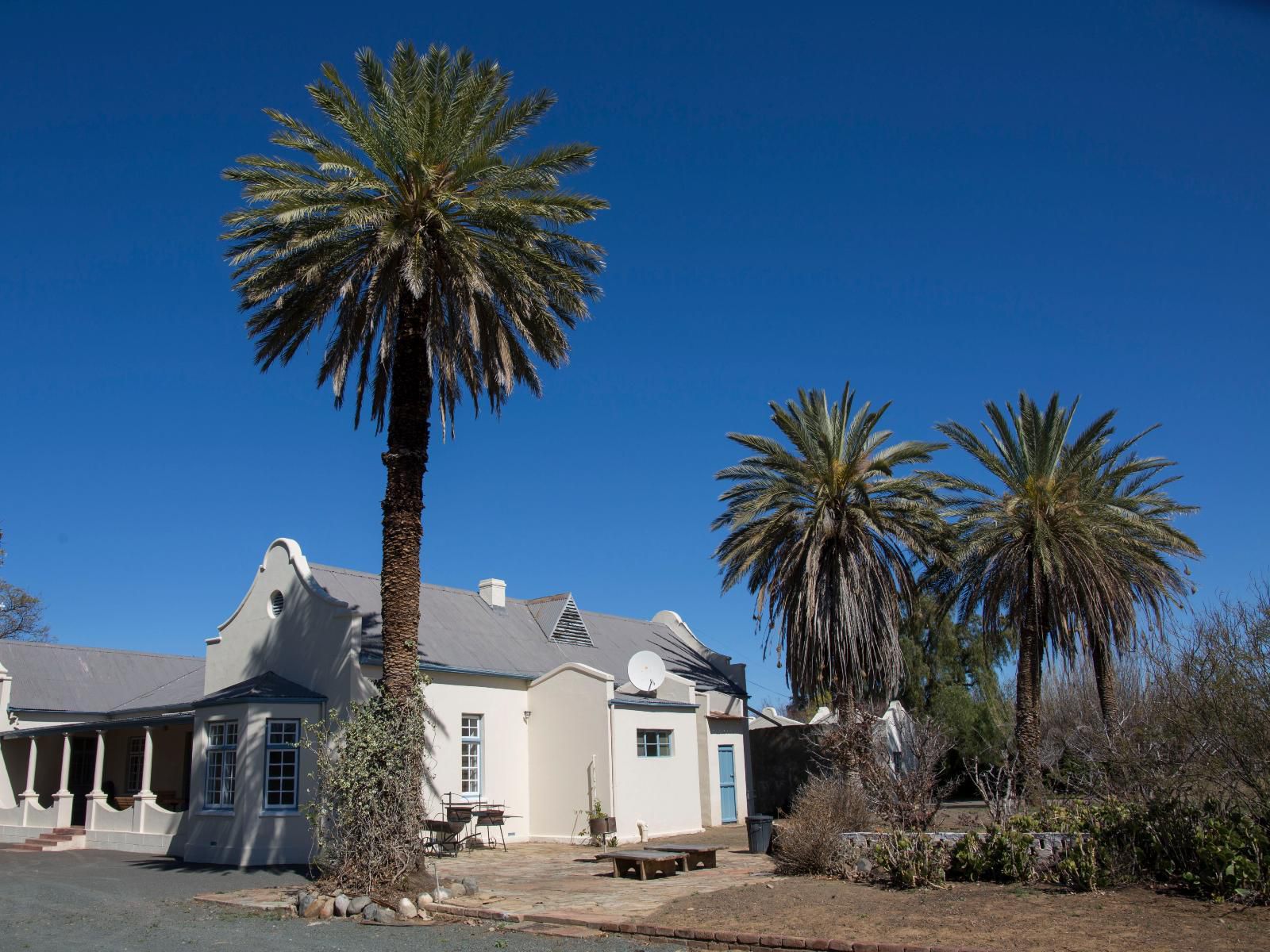 Roode Bloem Farm House Graaff Reinet Eastern Cape South Africa House, Building, Architecture, Palm Tree, Plant, Nature, Wood